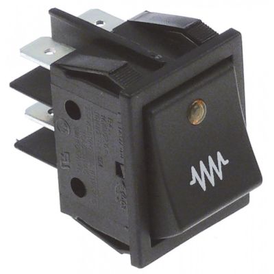 Comutator 30x22mm, 2NO, 250 V, 16 A - 347114