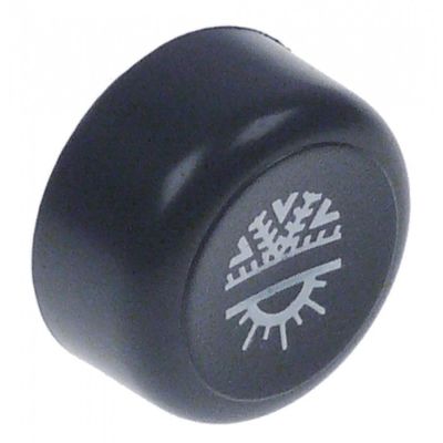 push button ø 25mm grey symbol rinse warm/cold - Code 347140