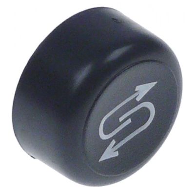 push button ø 25mm grey symbol regeneration - Code 347143