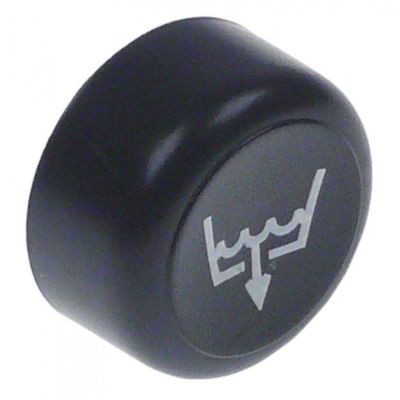 push button ø 25mm grey symbol drain pump - Code 347144