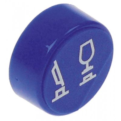push button ø 23mm blue symbol program - Code 347145