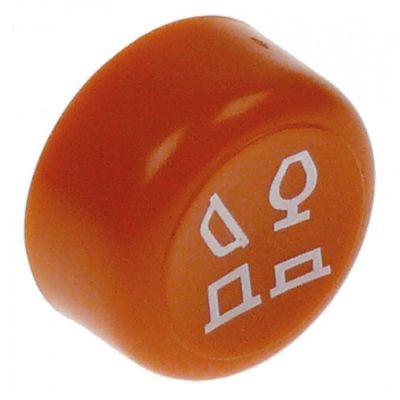 push button ø 25mm orange symbol program - Code 347146