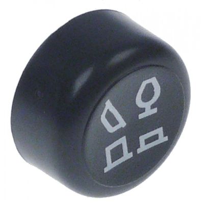 push button ø 25mm grey symbol program - Code 347148