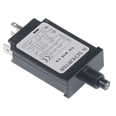 Protectie termica suprasarcina SCHURTER T12 211S 2 A, 240 V, 50/60 HZ - 358516