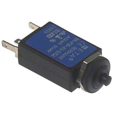 overload switch drop-away current 0,05A