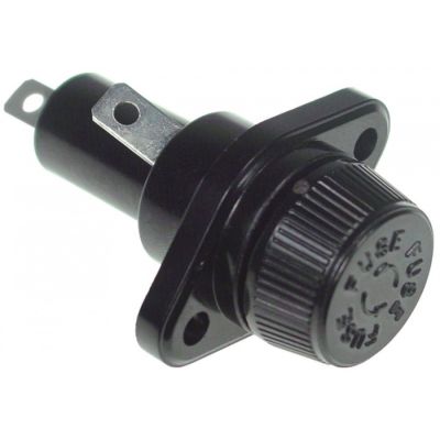 fuse holder suitable fuse ø5x20mm ø 25,2mm 30A rated voltage 600V connection F6,3
