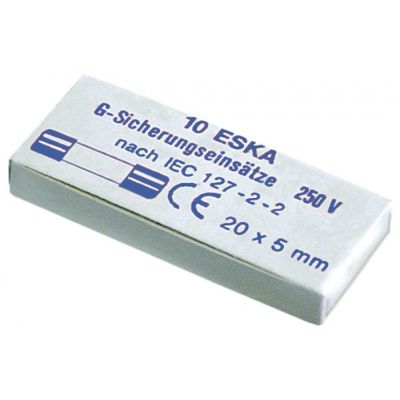 fine fuse size ø5x20mm 0,2A medium lag rated voltage 250V Qty 10 pcs