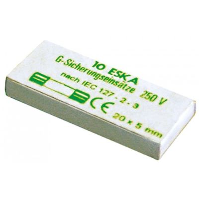 fine fuse size ø5x20mm 16A slow-acting rated voltage 250V Qty 10 pcs