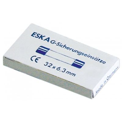 Siguranta fuzibila ø 6,3 x 32 mm, 6,3 A, 500 V, cu actionare rapida, set 10 buc - 358751