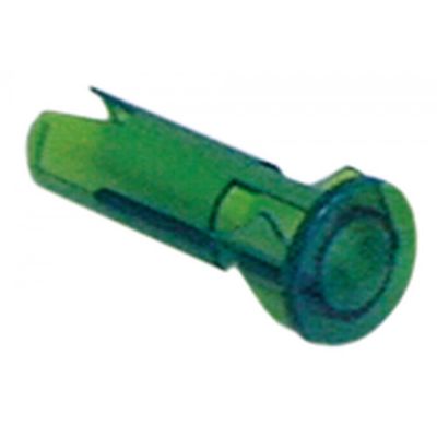 Capac verde montare ø 10 mm, pentru lampa semnalizare - 359123