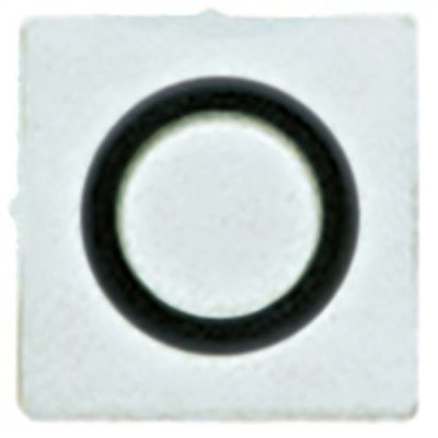 symbol plate white OFF
