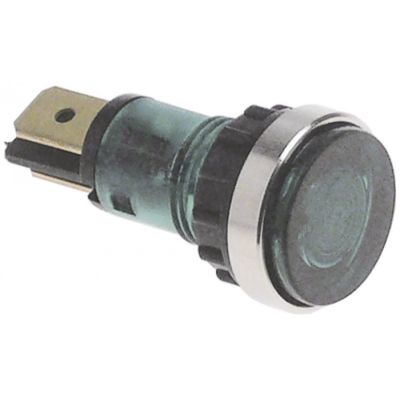 Lampa indicatoare 400 V, verde, montare ø 12 mm - 359291