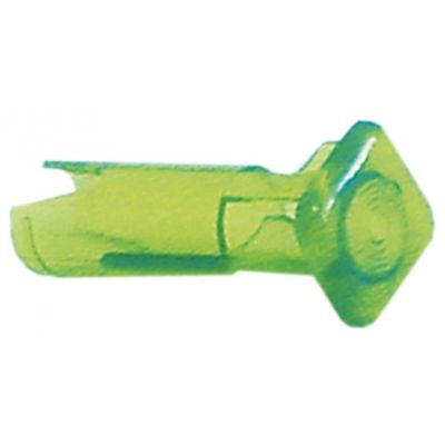 signal bulb socket ø10mm green square - Code 359359