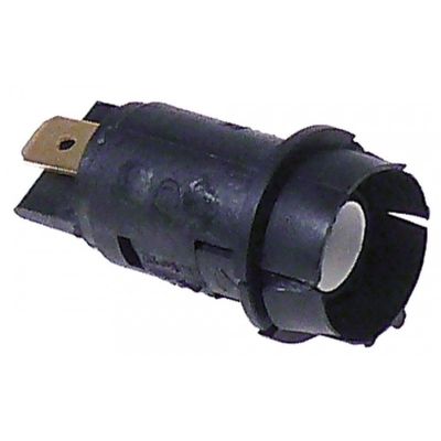 indicator light 230 V connection male faston 6.3mm mounting ø 18 mm