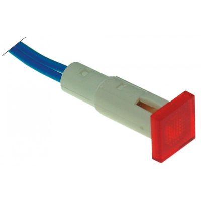 indicator light ø 10mm 230V red cable length 220mm