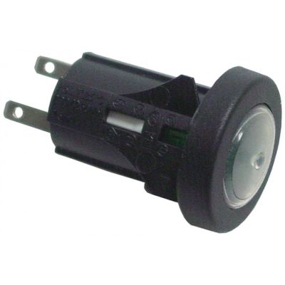 indicator light ø 16mm 230V green