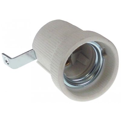lamp socket socket E27 250V ø 40mm H 46mm connection screw with fastening angle