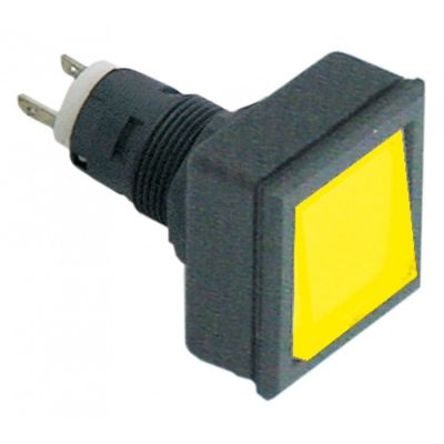 signalling device yellow 24x24mm square T5.5K - Code 359914