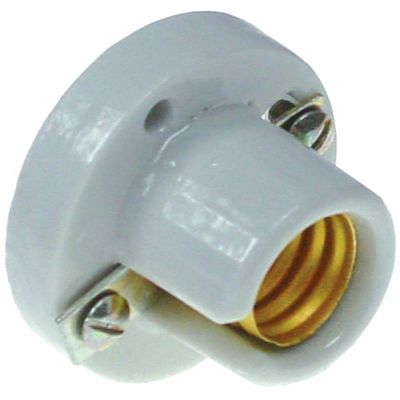 bulb socket E14 ø 40 mm with 2-hole fixing L 26 mm - Code 359916