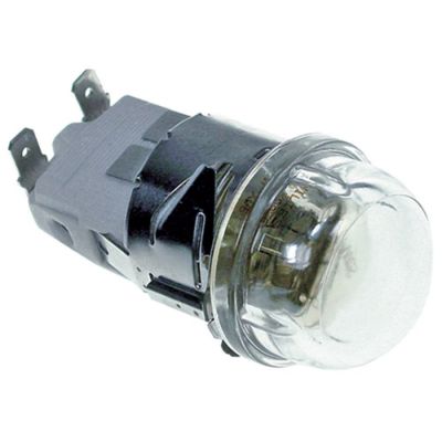 Lampa cuptor 230 V, 25 W, bec E14, montare ø 35,5 mm, temp. resist. 300 °C - 359934