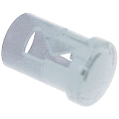 light bulb housing ø9mm clear Qty 1 pcs round