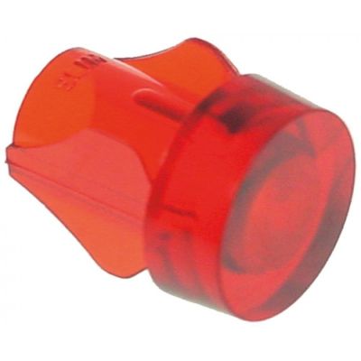 light bulb housing ø10mm red Qty 1 pcs