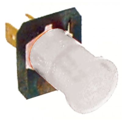 indicator lamp ø 12,5mm 230V clear - Code 359999