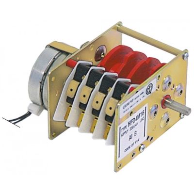 Timer, 4 camere, 255 secunde, ax ø 6x4,6mm, ax 17 mm - Cod 360019