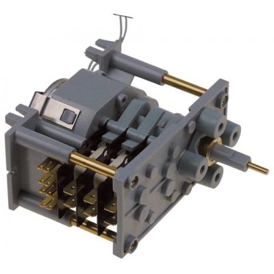 Timer CDC 7003F3 / 360025, 360 secunde, cu 3 camere, ax ø 6x7 mm, motor M37LN, CDC - 360025