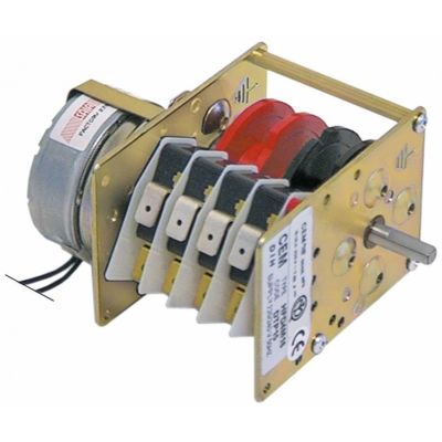 Timer, 4 camere, 270 secunde, ax ø 6x4,6 mm, ax 17 mm - Cod 360028