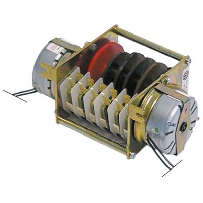 Timer 60s/120s secunde, tip CEM HL6M16, cu 2 motoare, 230 V - 360030