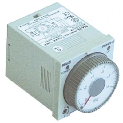 time relay 0,1 seconds - 100h 2CO 100-240V AC at 250V 5 A connection plug-in connection 11 -poles - Code 360172