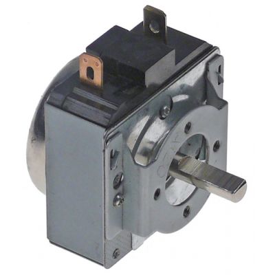 Timer mecanic 120 min, model M11, contact 1NO, 250 V, 16 A, clopotel, ax 6x4.6 mm - 360475