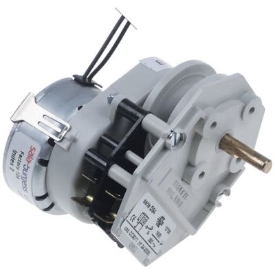 timer operation time 60min engines 1 chambers 2 230V 50/60Hz shaft ø 6x5mm shaft length 19,5mm