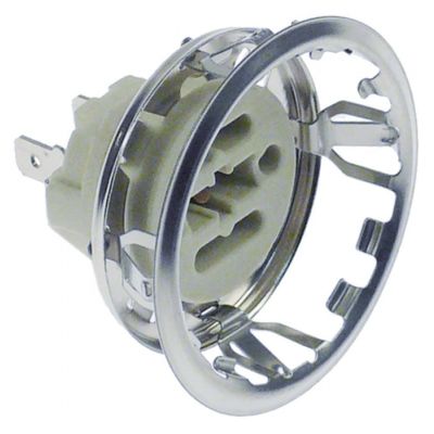 Soclu pentru lampa G9, 250 V, montare ø 47,8 mm - 360541