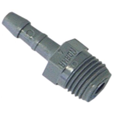 Racord plastic pentru furtun, ø 12mm, filet ext ½" - Cod 361750