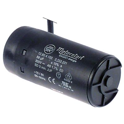 starting capacitor capacity 53-64µF 330V