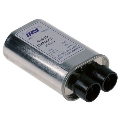 Condensator HV microunde 1,05 µF, tip CP615, 2100 V, 50/60 Hz, conectori 6,3 mm - 365080