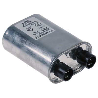 Condensator HV microunde 1,07 µF, tip RC-QZA393WRZZ, 2300 V, 50/60 Hz, conectori 6,3 mm - 365088