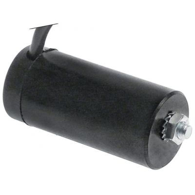 starting capacitor µF 330 V 50/60Hz duty cycle 3 60A1D330043NXET ø 36 mm L 80 mm M8 plastic