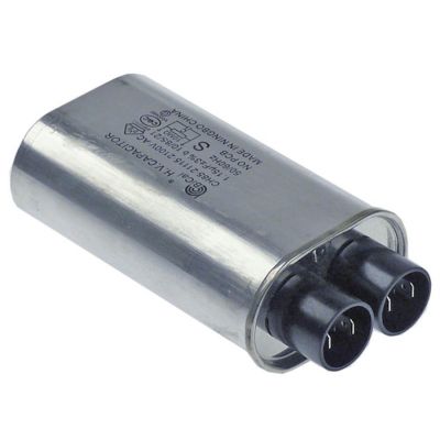 Condensator HV microunde 1,15 µF, tip CH85-21115, 2100 V, 50/60 Hz, conectori 4.8 mm - 365159