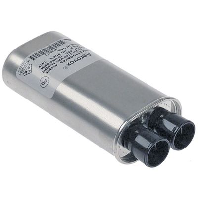 Condensator HV microunde 1 µF, type N50H2110GA7A3, 2100 V, 50/60 Hz, conectori 6,3 mm - 365177