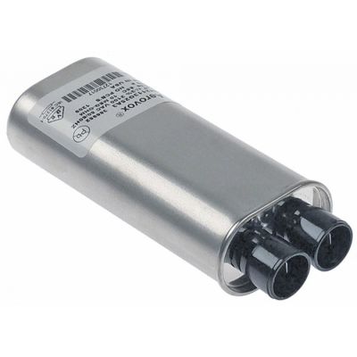 Condensator HV microunde 1,3 µF, tip N50H2113G25A3, 2100 V, 50/60 Hz, conectori 6,3 mm - 365178