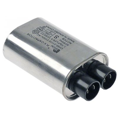 Condensator HV microunde 1,1 µF, tip CH85-21110, 2100 V, 50/60 Hz, conectori 4.8 mm - 365184