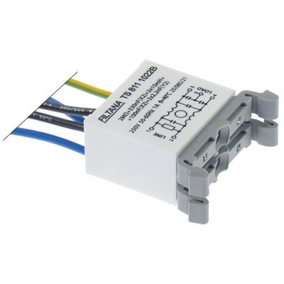 line filter type TS8111022B 250 V 50-60Hz conductor 2 connection cable 300mm L 41 mm