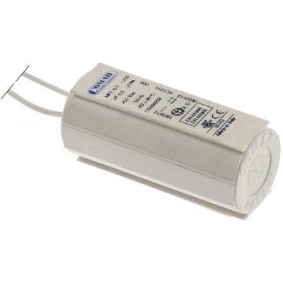 operating capacitor capacity 6,3µF 250V cable length 190mm tolerance 10% 50Hz