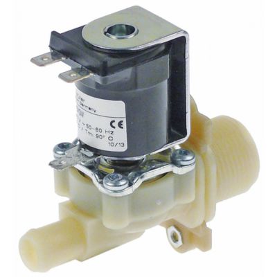 Electrovalva Muller 230V, intrare 3/4", iesire 14,5 mm, deschidere nominala DN10, t. max. 90°C, raport ciclic 100% - 370002