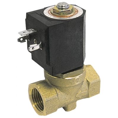 Electrovalvă alamă DN 105mm racord 1/2" L 54mm 2-căi 230VAC M&M tip de bobină 7700 - 370040