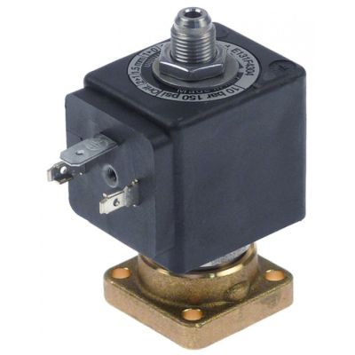 Electrovalvă alamă DN 15mm 3-căi 230VAC tip de bobină DZ06S6 membrană Ruby serie 131F - 370053