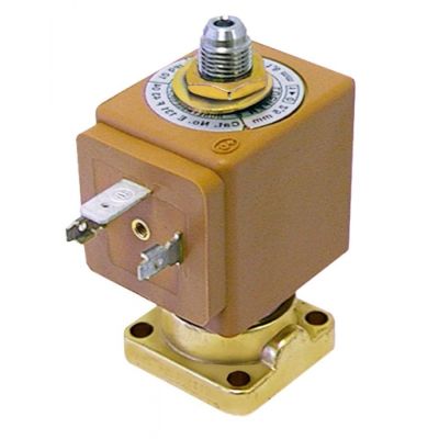 Electrovalvă alamă DN 25mm 3-căi 24VAC tip de bobină DZ06P0 membrană FKM (apă, abur) - 370054
